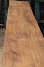 Traditional Large Wooden Console Table: 9 ft Reclaimed Teak Side Table Masterpiece - Image 9