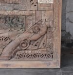 Wooden Reclaimed Carving Block Wall Panel - 59 Inch Rustic Luxury Wall Décor - Image 2