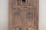 Reclaimed Carving Block Wall Panel-  6 ft Vintage Wall Decor Pieces - Image 4