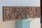 Grand Reclaimed Teak Wall Art Panel – 6.3 ft Rustic Wide Luxury Wall Décor - Image 2