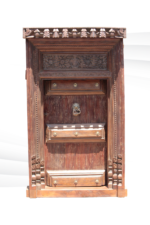7 Feet Majestic Antique South Indian Door – Timeless Heritage & Exquisite Craftsmanship