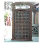 Majestic 8.3 Ft Gujarati Wooden Door – Timeless Craftsmanship & Grand Entrance Appeal