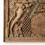 Grand Reclaimed Teak Wall Art Panel – 5.2 ft Rustic Luxury Wall Décor - Image 6