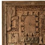 Grand Reclaimed Teak Wall Art Panel – 5.2 ft Rustic Luxury Wall Décor - Image 3