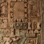 Grand Reclaimed Teak Wall Art Panel – 5.2 ft Rustic Luxury Wall Décor - Image 4