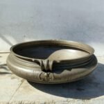 Elegant • Luxurious • Timeless – 26” Antique Brass Urli for Stunning Home Décor - Image 2