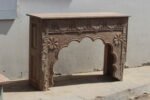 Authentic Antique Reclaimed Wood Console Table - Entryway Table - Image 3