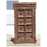Royal 7.7 Feet South Indian Door – Authentic Heritage Design for Luxury Homes