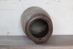 Antique Solid Wood Ghee Pot - 50x27cm - Wooden Decorative Vases - Image 4