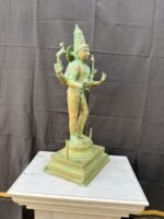 Lord Shiva Bronze Idol – Traditional South Indian Lost-Wax Craftsmanship - Image 3