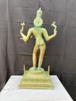 Lord Shiva Bronze Idol – Traditional South Indian Lost-Wax Craftsmanship - Image 4