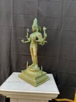 Lord Shiva Bronze Idol – Traditional South Indian Lost-Wax Craftsmanship - Image 5