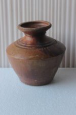 Authentic Traditional Chettinad Style Clay Flower Pot – Handcrafted Rustic Home Décor Collectible - Image 3