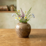 Elegant Handcrafted Ceramic Ginger Pot – Vintage Antique Shape | Timeless Halloween Home Décor