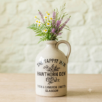 Rare Vintage Ceramic Jar – Hawthorn Dew Thom & Cameron Ltd. Glasgow | Authentic Collectible Antique Home Décor