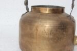 Rare 1900s Vintage Brass Tea Pot Kettle | Authentic Indian Antique Handcrafted Kitchenware Collectible - Image 4