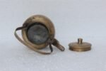 Rare 1900s Vintage Brass Tea Pot Kettle | Authentic Indian Antique Handcrafted Kitchenware Collectible - Image 4