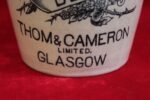 Rare Vintage Ceramic Jar – Hawthorn Dew Thom & Cameron Ltd. Glasgow | Authentic Collectible Antique Home Décor - Image 5