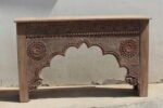 Traditional Antique Reclaimed Wood Console Table – Entryway Table - Image 5