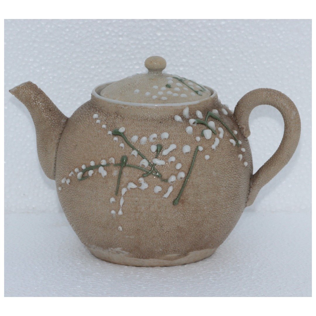 Untitled - June 24, 2026 at 16.27.18 (1) Magnificent Rare Old Vintage Ceramic Tea Pot Antique Collectible Home Decor - Image 1