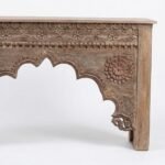 Traditional Antique Reclaimed Wood Console Table – Entryway Table - Image 6