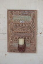 Magnificent Vintage Wall Candle Holder - 26" Wall Decor Sconce - Image 2