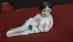 Exquisite Antique Vintage Porcelain Lady Figurine – Timeless Collectible Ceramic Statue | Elegant Home Décor Accent & Unique Gift - Image 6