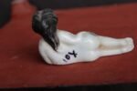Exquisite Antique Vintage Porcelain Lady Figurine – Timeless Collectible Ceramic Statue | Elegant Home Décor Accent & Unique Gift - Image 3