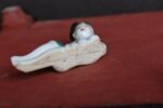 Exquisite Antique Vintage Porcelain Lady Figurine – Timeless Collectible Ceramic Statue | Elegant Home Décor Accent & Unique Gift - Image 5