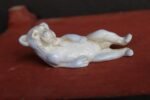 Majestic Vintage Porcelain Lioness Figurine | Rare Antique Collectible Statue | Elegant Ceramic Animal Decor | Timeless Gift for Collectors - Image 6