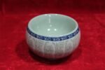 Rare Old Vintage Porcelain Ashtray Bowl – Antique Decorative Collectible | Elegant Retro Home Décor - Image 3