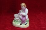 Rare Vintage Porcelain Toy Figure – Old Antique Decorative Collectible | Elegant Home Décor - Image 2