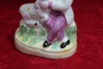 Rare Vintage Porcelain Toy Figure – Old Antique Decorative Collectible | Elegant Home Décor - Image 4
