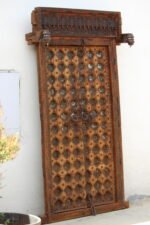 Beautiful Premium 6.8 Feet Solid Wooden Door – Elegant, Durable & Timeless Design for Modern Homes - Image 3