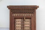 Authentic Old Shekhawati Door | Hand-Carved Antique Rajasthan Heritage Wooden Door - Image 3