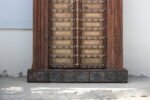 Authentic Old Shekhawati Door | Hand-Carved Antique Rajasthan Heritage Wooden Door - Image 5