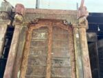 Timeless Heritage 8.3 Ft Solid Antique Wooden Door | Handcrafted Vintage Entry Door - Image 4