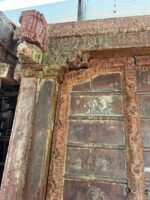 Timeless Heritage 8.3 Ft Solid Antique Wooden Door | Handcrafted Vintage Entry Door - Image 6