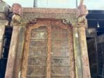 Timeless Heritage 8.3 Ft Solid Antique Wooden Door | Handcrafted Vintage Entry Door - Image 9
