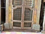 Timeless Heritage 8.4 Ft Solid Antique Wooden Door | Handcrafted Vintage Entry Door - Image 4
