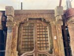 Timeless Heritage 8.4 Ft Solid Antique Wooden Door | Handcrafted Vintage Entry Door - Image 5