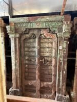 Timeless Heritage 8.3 Ft Solid Antique Wooden Door | Handcrafted Vintage Entry Door - Image 4