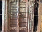 Timeless Heritage 8.3 Ft Solid Antique Wooden Door | Handcrafted Vintage Entry Door - Image 6
