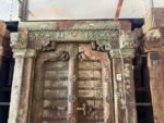 Timeless Heritage 8.3 Ft Solid Antique Wooden Door | Handcrafted Vintage Entry Door - Image 8