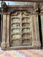 Timeless Heritage 8.7 Ft Solid Antique Wooden Door | Handcrafted Vintage Entry Door | Premium Reclaimed Hardwood - Image 2