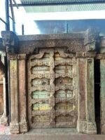 Timeless Heritage 8.7 Ft Solid Antique Wooden Door | Handcrafted Vintage Entry Door | Premium Reclaimed Hardwood - Image 9