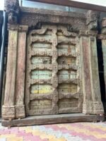 Timeless Heritage 8.7 Ft Solid Antique Wooden Door | Handcrafted Vintage Entry Door | Premium Reclaimed Hardwood - Image 10