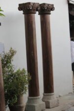 Premium Solid Wooden Columns Set of 2 | Elegant Handcrafted Decorative Pillars for Home Décor - Image 6