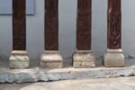Premium Solid Teak Wood Columns Set of 4 | Elegant Handcrafted Decorative Pillars for Home Décor - Image 6
