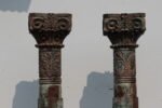 Premium Solid Wooden Columns Set of 2 | Elegant Handcrafted Decorative Pillars for Home Décor - Image 3